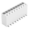SMD-Leiterplattenklemme Drücker 1,5 mm² weiß