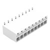 SMD-Leiterplattenklemme Drücker 1,5 mm² weiß