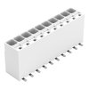 SMD-Leiterplattenklemme Drücker 1,5 mm² weiß