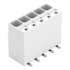 SMD-Leiterplattenklemme Drücker 1,5 mm² weiß