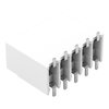 SMD-Leiterplattenklemme Drücker 1,5 mm² weiß