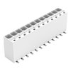 SMD-Leiterplattenklemme Drücker 1,5 mm² weiß