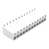 SMD-Leiterplattenklemme Drücker 1,5 mm² weiß