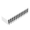 SMD-Leiterplattenklemme Drücker 1,5 mm² weiß