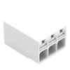 SMD-Leiterplattenklemme Drücker 1,5 mm² weiß