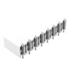 SMD-Leiterplattenklemme Drücker 1,5 mm² weiß