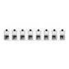 SMD-Leiterplattenklemme Drücker 1,5 mm² weiß