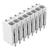 SMD-Leiterplattenklemme Drücker 1,5 mm² weiß