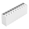 SMD-Leiterplattenklemme Drücker 1,5 mm² weiß