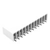 SMD-Leiterplattenklemme Drücker 1,5 mm² weiß