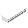 SMD-Leiterplattenklemme Drücker 1,5 mm² weiß