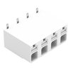 SMD-Leiterplattenklemme Drücker 1,5 mm² weiß