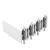 SMD-Leiterplattenklemme Drücker 1,5 mm² weiß