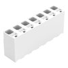 SMD-Leiterplattenklemme Drücker 1,5 mm² weiß