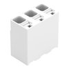 SMD-Leiterplattenklemme Drücker 1,5 mm² weiß