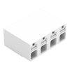 SMD-Leiterplattenklemme Drücker 1,5 mm² weiß