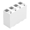 SMD-Leiterplattenklemme Drücker 1,5 mm² weiß