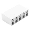 SMD-Leiterplattenklemme Drücker 1,5 mm² weiß