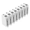 SMD-Leiterplattenklemme Drücker 1,5 mm² weiß