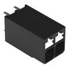 THR-Leiterplattenklemme Drücker 1,5 mm² schwarz