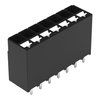 THR-Leiterplattenklemme Drücker 1,5 mm² schwarz