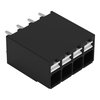 THR-Leiterplattenklemme Drücker 1,5 mm² schwarz