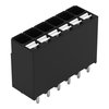 THR-Leiterplattenklemme Drücker 1,5 mm² schwarz