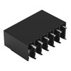 THR-Leiterplattenklemme Drücker 1,5 mm² schwarz