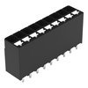 THR-Leiterplattenklemme Drücker 1,5 mm² schwarz