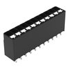 THR-Leiterplattenklemme Drücker 1,5 mm² schwarz