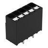 THR-Leiterplattenklemme Drücker 1,5 mm² schwarz