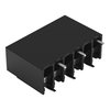 THR-Leiterplattenklemme Drücker 1,5 mm² schwarz