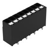 THR-Leiterplattenklemme Drücker 1,5 mm² schwarz