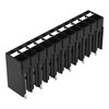 THR-Leiterplattenklemme Drücker 1,5 mm² schwarz