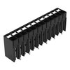THR-Leiterplattenklemme Drücker 1,5 mm² schwarz