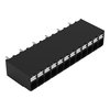 THR-Leiterplattenklemme Drücker 1,5 mm² schwarz