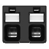 THR-Leiterplattenklemme Drücker 1,5 mm² schwarz