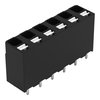 THR-Leiterplattenklemme Drücker 1,5 mm² schwarz