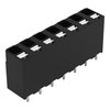 THR-Leiterplattenklemme Drücker 1,5 mm² schwarz