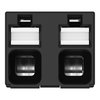 THR-Leiterplattenklemme Drücker 1,5 mm² schwarz