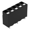THR-Leiterplattenklemme Drücker 1,5 mm² schwarz