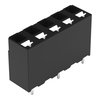 THR-Leiterplattenklemme Drücker 1,5 mm² schwarz