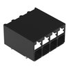 THR-Leiterplattenklemme Drücker 1,5 mm² schwarz