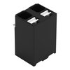 THR-Leiterplattenklemme Drücker 1,5 mm² schwarz