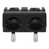 THR-Leiterplattenklemme Drücker 1,5 mm² schwarz