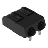 THR-Leiterplattenklemme Drücker 1,5 mm² schwarz