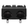 THR-Leiterplattenklemme Drücker 1,5 mm² schwarz