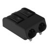 THR-Leiterplattenklemme Drücker 1,5 mm² schwarz