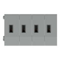 Leiterplattenklemme 2,5 mm² Rastermaß 5/5,08 mm grau