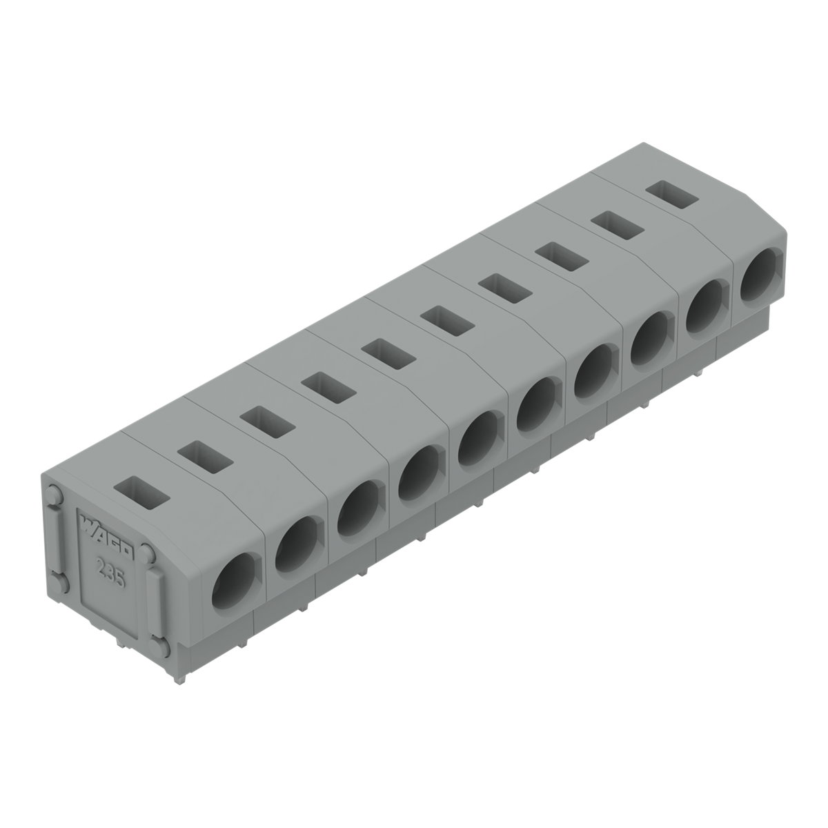 Leiterplattenklemme 2,5 mm² Rastermaß 5/5,08 mm grau